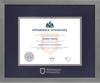Florentine Silver Diploma Frame